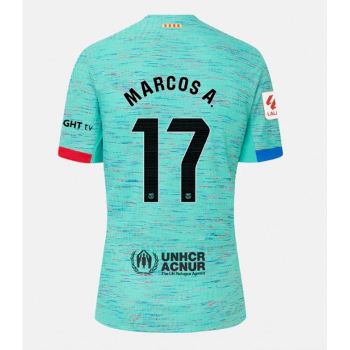 Pánský Fotbalový dres Barcelona Marcos Alonso #17 2023-24 Třetí Krátký Rukáv